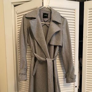 Theory belted trench coat size XS/S